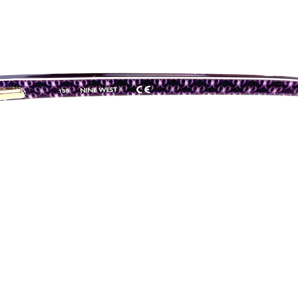 Nine West NW5184 Kids Eyeglasses Frames Purple 48-15-135 w/ Case Frame Only